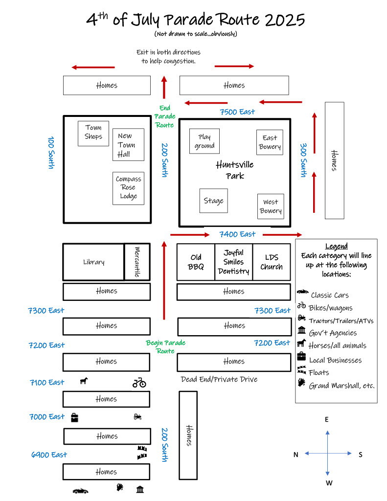 Link to 4th of July map lay-out